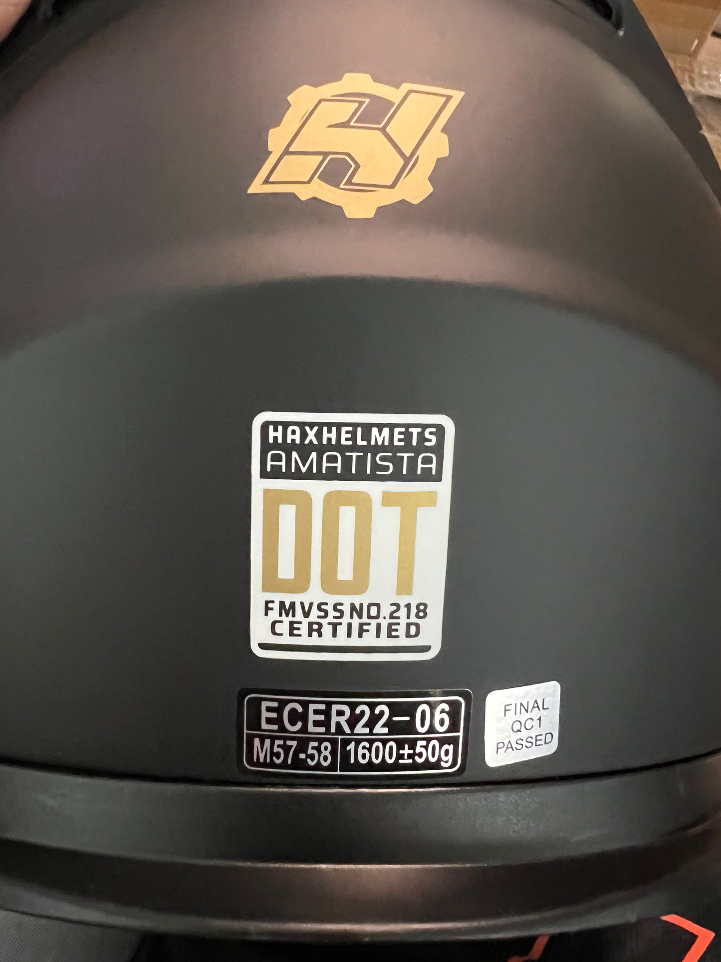 HAX Amatista Modular Flip-Up Dual Visor Motorcycle Helmet - DOT/ECE Approved, Lightweight, Comfortable, and Stylish Helmet for Men and Women (Matte Black M)