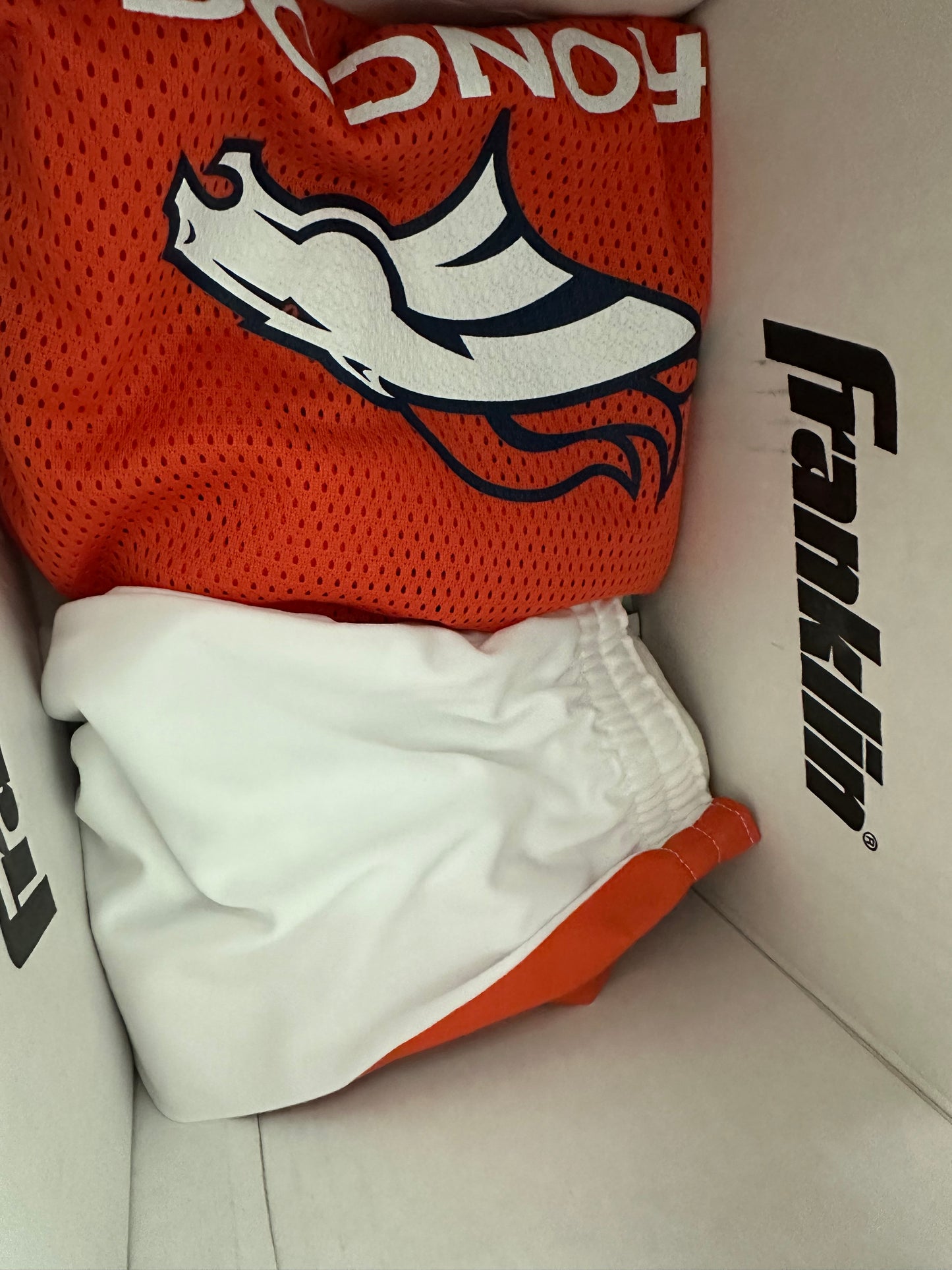 Franklin Sports NFL Youth Football Uniform Set for Boys & Girls - Broncos